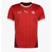 Maillot de foot Suisse Domicile vêtements Europe 2024 Manches Courtes